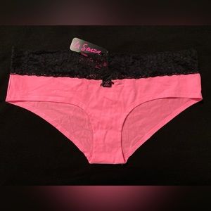NWT La Senza Hot pink Hipster panties